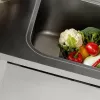 Ванна моечная цельнотянутая закрытая двухсекционная КОБОР ВМЦЗ/2-140/70